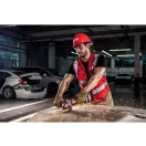 DCK Akumulátorová uhlová brúska 125 mm bezuhlíková 20 V (1 x 5,0 Ah akumulátor + nabíjačka)