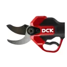 DCK Akumulátorové záhradné nožnice 35 mm bezuhlíkové 20 V (2 x 2,0 Ah akumulátory + nabíjačka)