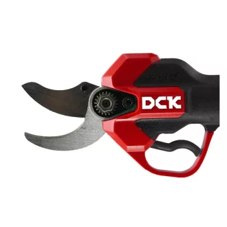   DCK Akumulátorové záhradné nožnice 35 mm bezuhlíkové 20 V (2 x 2,0 Ah akumulátory + nabíjačka)