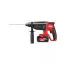 DCK Akumulátorové kombinované kladivo 2,8 J SDS-Plus bez uhlíkových kefiek 20 V (1 x 5,0 Ah akumulátor + nabíjačka)