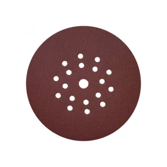   GERMAFLEX Brúsny disk na suchý zips 225 mm / P80 18+1 dierovaný (5 ks)