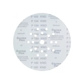   GERMAFLEX Brúsny disk so suchým zipsom 225 mm / P100 18+1 dier (5 ks)