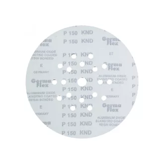   GERMAFLEX Brúsny disk na suché zipsy 225 mm / P150 18+1 otvorov (5 ks)