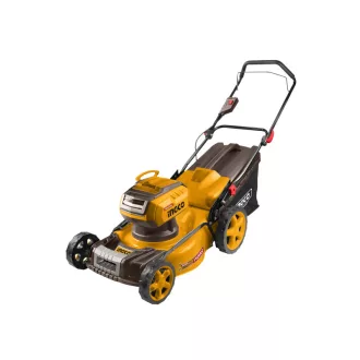   INGCO Akumulátorová kosačka 460 mm 2 x 20 V bezuhlíková (bez batérie a nabíjačky)