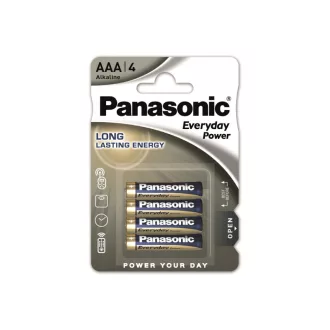 PANASONIC AAA/mikroodolná alkalická batéria 1,5 V (4ks)