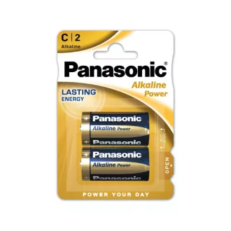 PANASONIC C/baby odolná alkalická batéria 1,5 V (2ks)