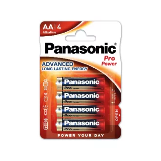   PANASONIC AA/tužková super odolná alkalická batéria 1,5 V (4 ks)