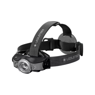   LEDLENSER Nabíjateľná čelová lampa MH11 Bluetooth 1000 lm 18650, sivá