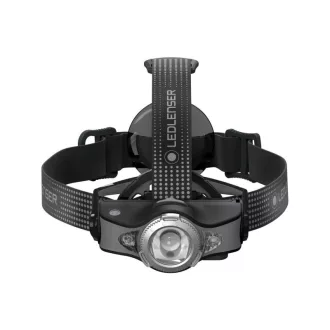   LEDLENSER Nabíjateľná čelová lampa MH11 Bluetooth 1000 lm 18650, sivá