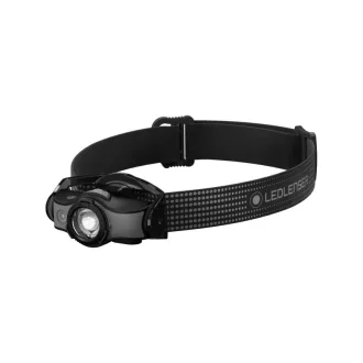   LEDLENSER Nabíjateľná LED čelovka MH5 outdoor 400 lm / 180 m 1x14500 Li-ion, čierno/šedá