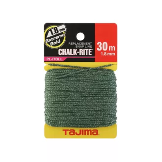   TAJIMA Chalk-Rite Náhradný kriedový šnúr 30 fm / 1,8 mm hrúbka
