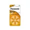 Batéria do načúvacieho prístroja PANASONIC PR13 zinok-vzduch 1,4 V (6 ks)
