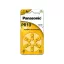 Batéria do načúvacieho prístroja PANASONIC PR10 zinok-vzduch 1,4 V (6 ks)