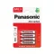 PANASONIC AAA/mikro zinkovo-mangánová odolná batéria 1,5 V (4 ks)