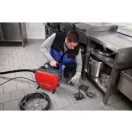 ROTHENBERGER R600 stroj na čistenie rúrok so špirálovým/náradím súpravou 16-22 mm