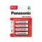 PANASONIC AA/tužková zinkovo-mangánová odolná batéria 1,5 V (4 ks)
