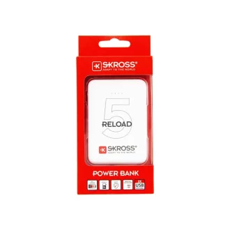 SKROSS Powerbanka 5000 mAh s USB káblom s dvoma výstupmi
