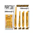 INGCO Sada listov pre reciprokovú pílu (10 ks)