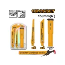 INGCO Sada plátkov na šabľovú pílu v tubusovom držiaku (10 ks)