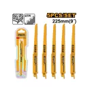 INGCO Pílový list na reciprokovanú pílu 225 mm 6 TPI na hrubé drevo BIM (5 ks)