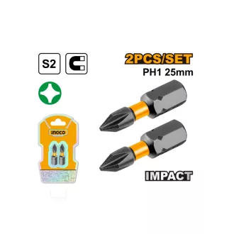 INGCO Bitka PH1 x 25 mm (2 kusy)