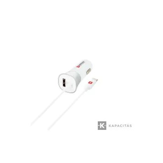 SKROSS Auto USB nabíjačka do zapaľovača USB A, USB-C