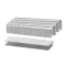 INGCO U-tvarované spony 12 x 6,3 x 1,2 mm (HSG1405) (1000 ks)