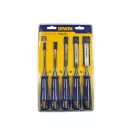 Sada sekáčov IRWIN Marples Wood s 5-dielnou plastovou rukoväťou (6-10-13-19-25 mm)