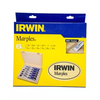   Sada sekáčov IRWIN Marples Wood so 6-dielnou plastovou rukoväťou (6-10-13-19-25-32 mm)