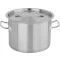 YATO GASTRO Hrniec s pokrievkou 9 litrov 250 x 180 mm inox