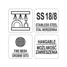 YATO GASTRO Filtračná lyžica 220 mm