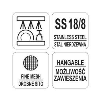 YATO GASTRO Filtračná lyžica 220 mm
