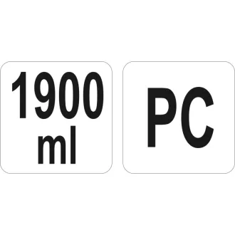 YATO GASTRO Naberačka ľadu plastová 1900 ml PC