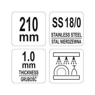 Servírovacie kliešte YATO GASTRO Inox 220 mm