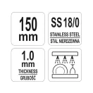 YATO GASTRO Inox kliešte na cukor 150 mm