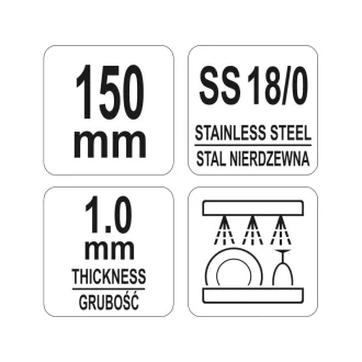 YATO GASTRO Inox kliešte na cukor 150 mm