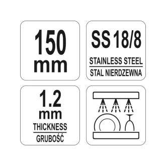 YATO GASTRO Inox kliešte na ľad 150 mm