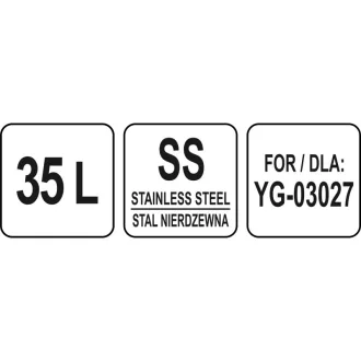 YATO GASTRO Nádoba na mixovanie 35 litrov pre YG-03027