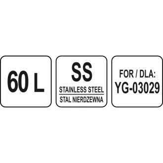 YATO GASTRO Nádoba na mixovanie 60 litrov pre YG-03029