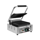 YATO GASTRO Kontaktný gril 320 mm 1800 W rebrovaná grilovacia doska