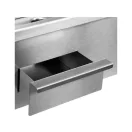 YATO GASTRO gril 550 mm 3000 W plochý a rebrovaný plech na pečenie