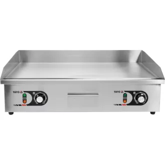   YATO GASTRO Dvojitý gril 730 mm 2 x 2200 W plochý plech na pečenie
