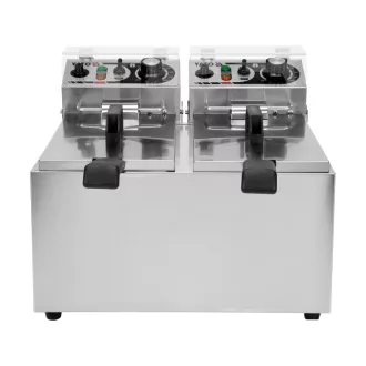 YATO GASTRO Stolná fritéza 2 x 5 litrov 2 x 2000 W
