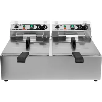 YATO GASTRO Stolná fritéza 2 x 6 litrov 2 x 3000 W