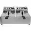 YATO GASTRO Stolná fritéza 2 x 6 litrov 2 x 3000 W