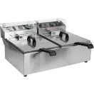 YATO GASTRO Stolná fritéza 2 x 6 litrov 2 x 3000 W