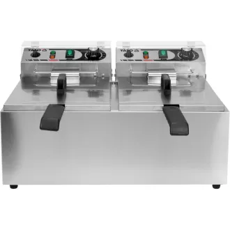 YATO GASTRO Stolná fritéza 2 x 8 litrov 2 x 3300 W