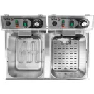 YATO GASTRO Stolná fritéza 2 x 8 litrov 2 x 3300 W