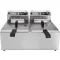 YATO GASTRO Stolná fritéza 2 x 11,5 litra 2 x 5000 W