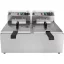 YATO GASTRO Stolná fritéza 2 x 11,5 litra 2 x 5000 W